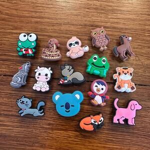Animal Themed Croc Charm Jibbitz Bundle